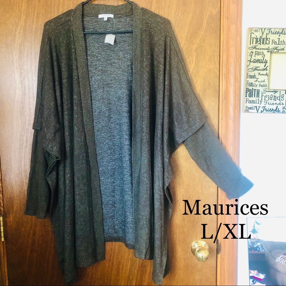 NWT Maurices L/XL cardigan